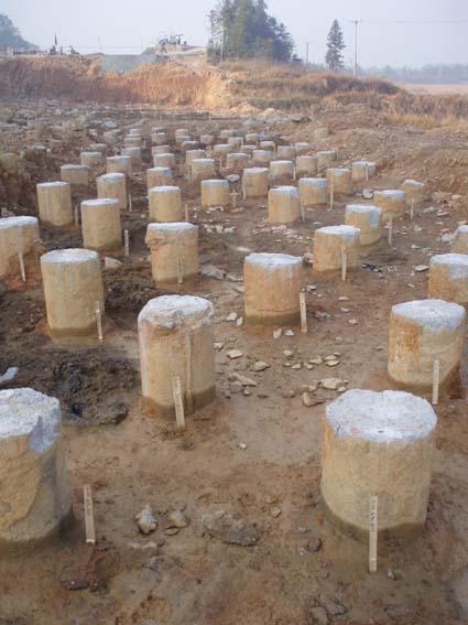 长治长子县水泥粉煤灰碎石桩